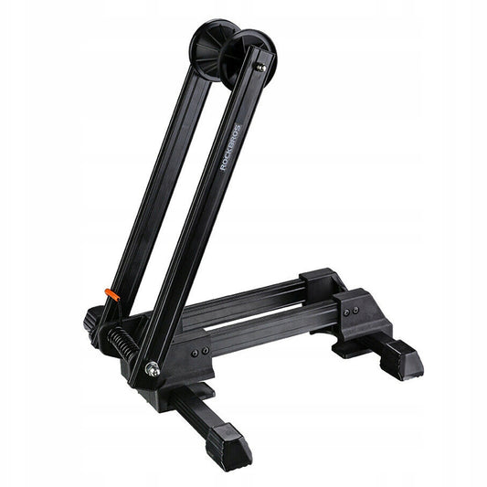 ROCKBROS Folding bicycle stand for front or rear wheel 24-27.5 inch and 700C - black