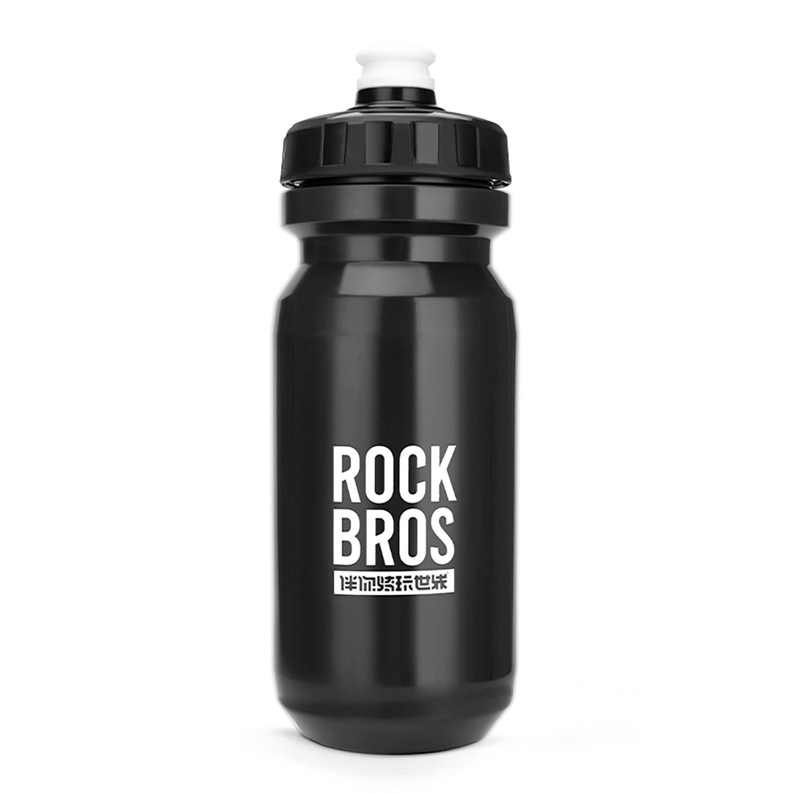 ROCKBROS Bicycle bottle for water drinks 600 ml - black