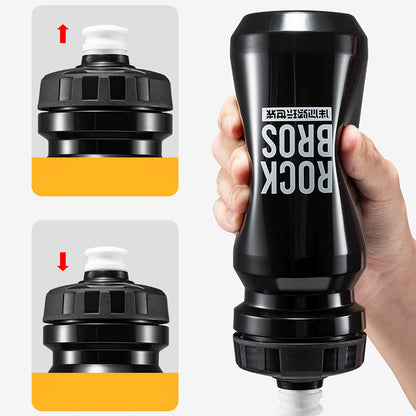 ROCKBROS Bicycle bottle for water drinks 600 ml - black – image 8