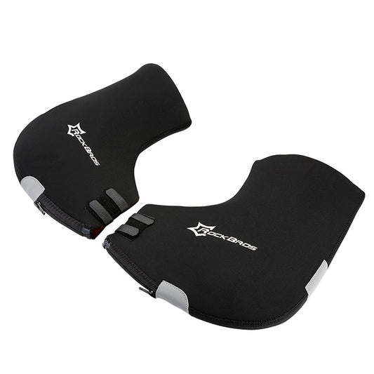 ROCKBROS Insulated gloves for the handlebars of a bicycle, scooter, motorcycle, windproof, waterproof - black