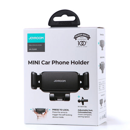 DUDAO Car phone holder for air vent, black – image 20