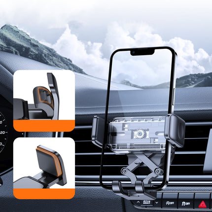 DUDAO Car phone holder for air vent, black – image 26