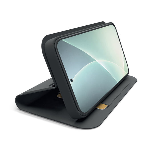 SBS Case with flap for Xiaomi 17 Wallet Smooth - black
