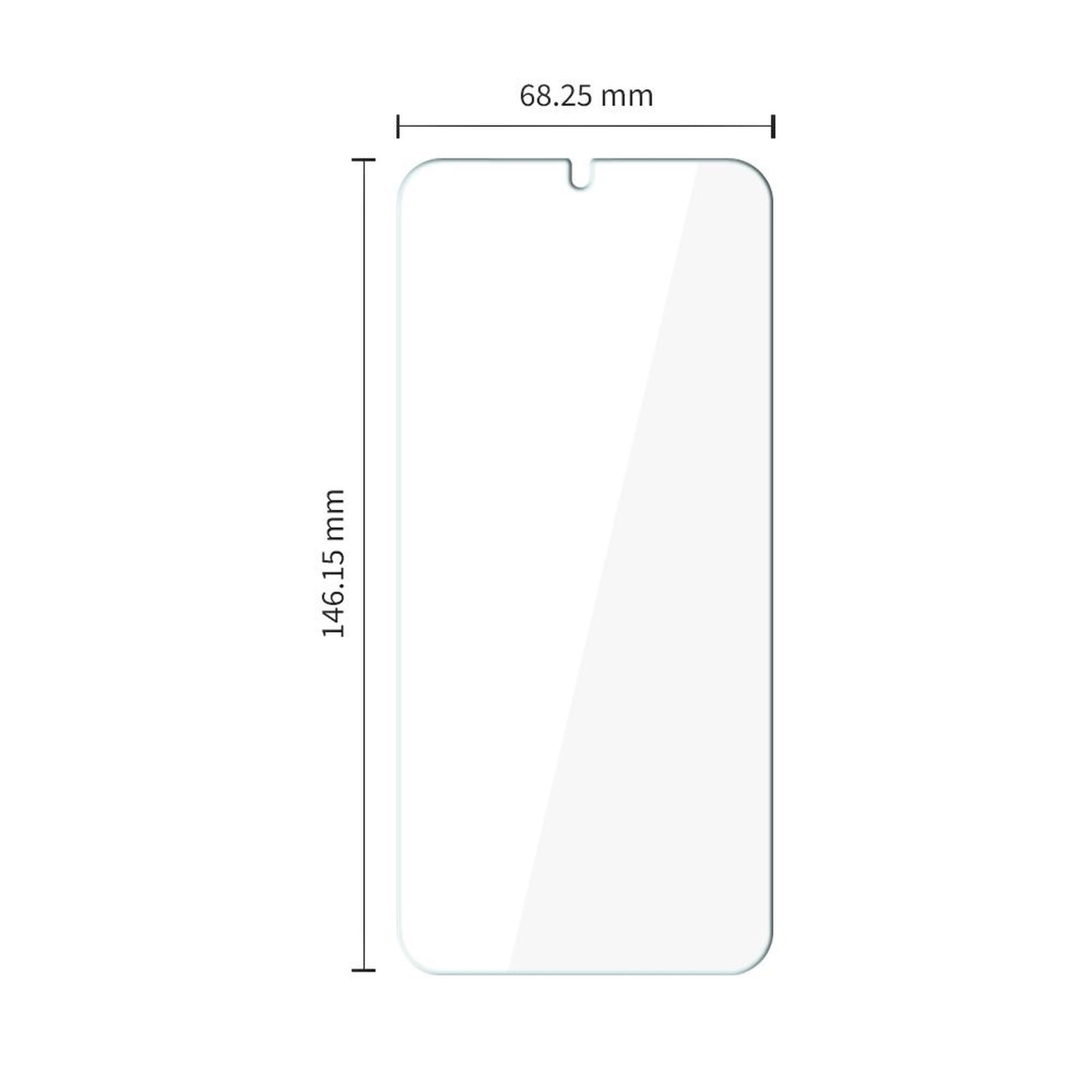 Tech-Protect Tempered glass for Samsung Galaxy S26 GLASS FIT+ - 2 pcs. – image 2