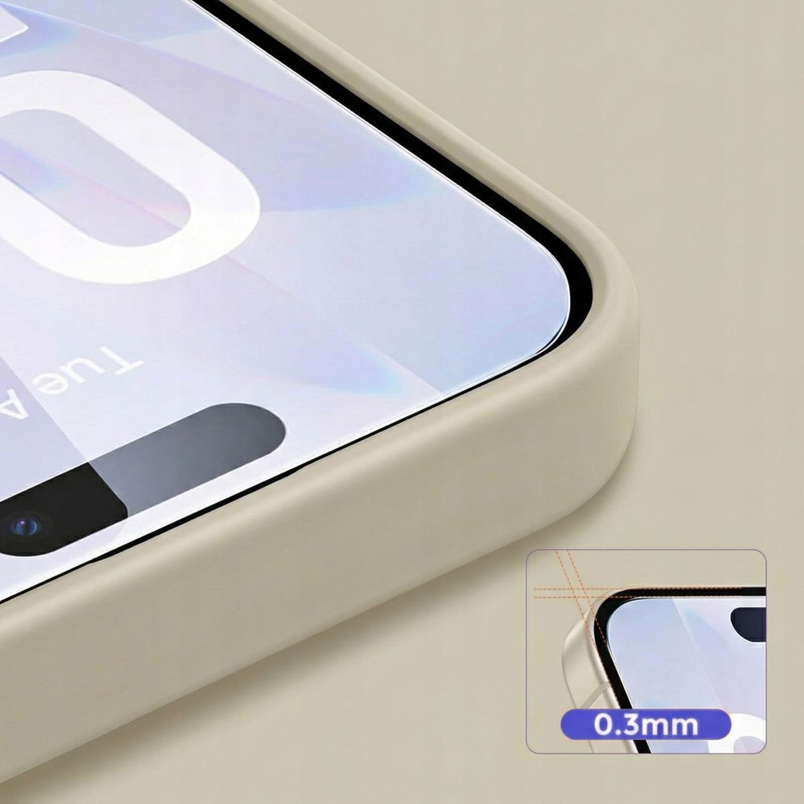 Tech-Protect Tempered glass for Google Pixel 9A / 10A Glass Fit+ black - 2 pcs. – image 4