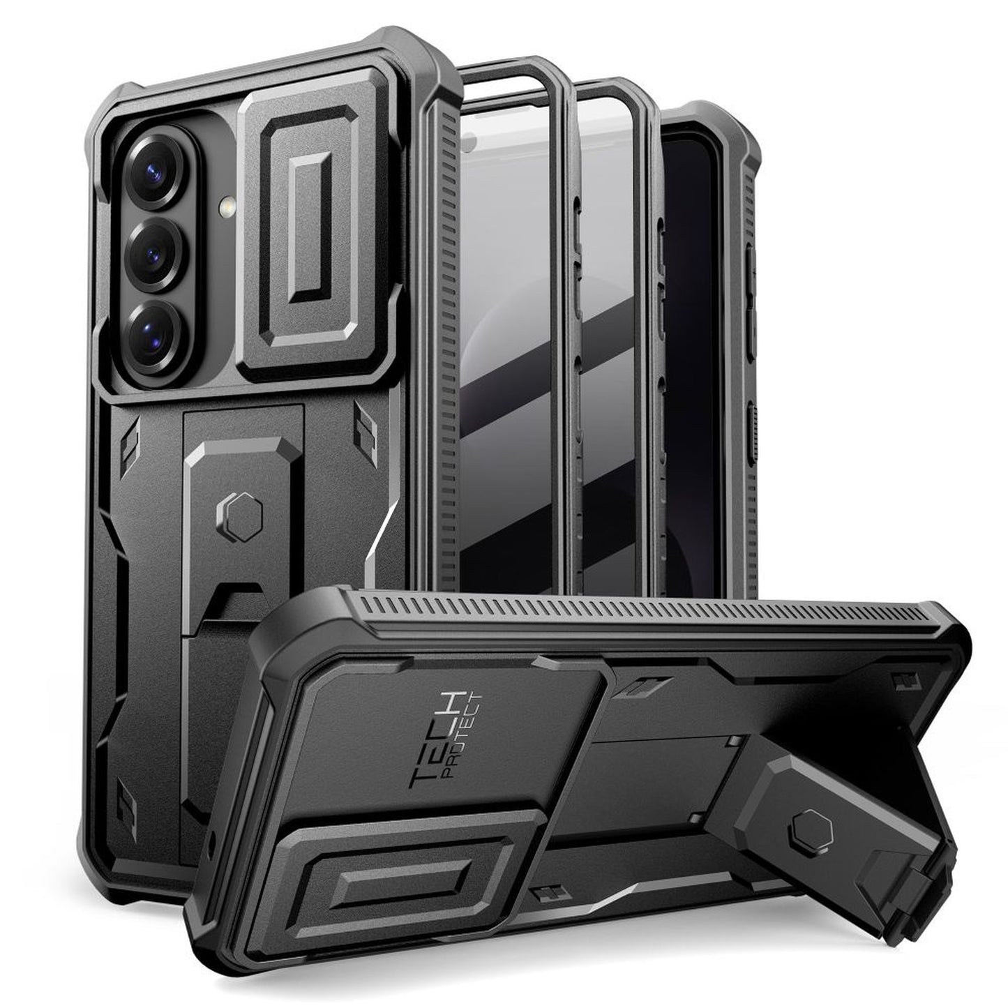 Tech-Protect Case cover for Samsung Galaxy S26 Kevlar Cam+ - black