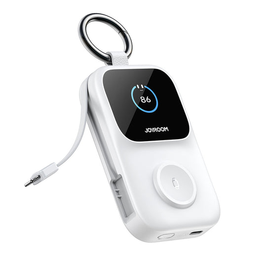 JOYROOM Powerbank 5000mAh with wireless charging for the watch 5W - white