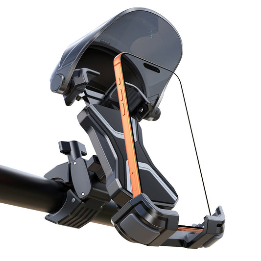 JOYROOM Bike holder with sun visor - black