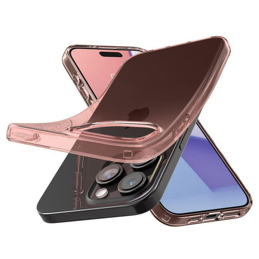 SPIGEN Case cover for iPhone 15 Pro Max Crystal Flex - pink transparent