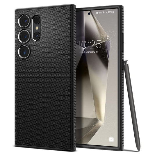 SPIGEN Case cover for Samsung Galaxy S24 Ultra Liquid Air - matte black