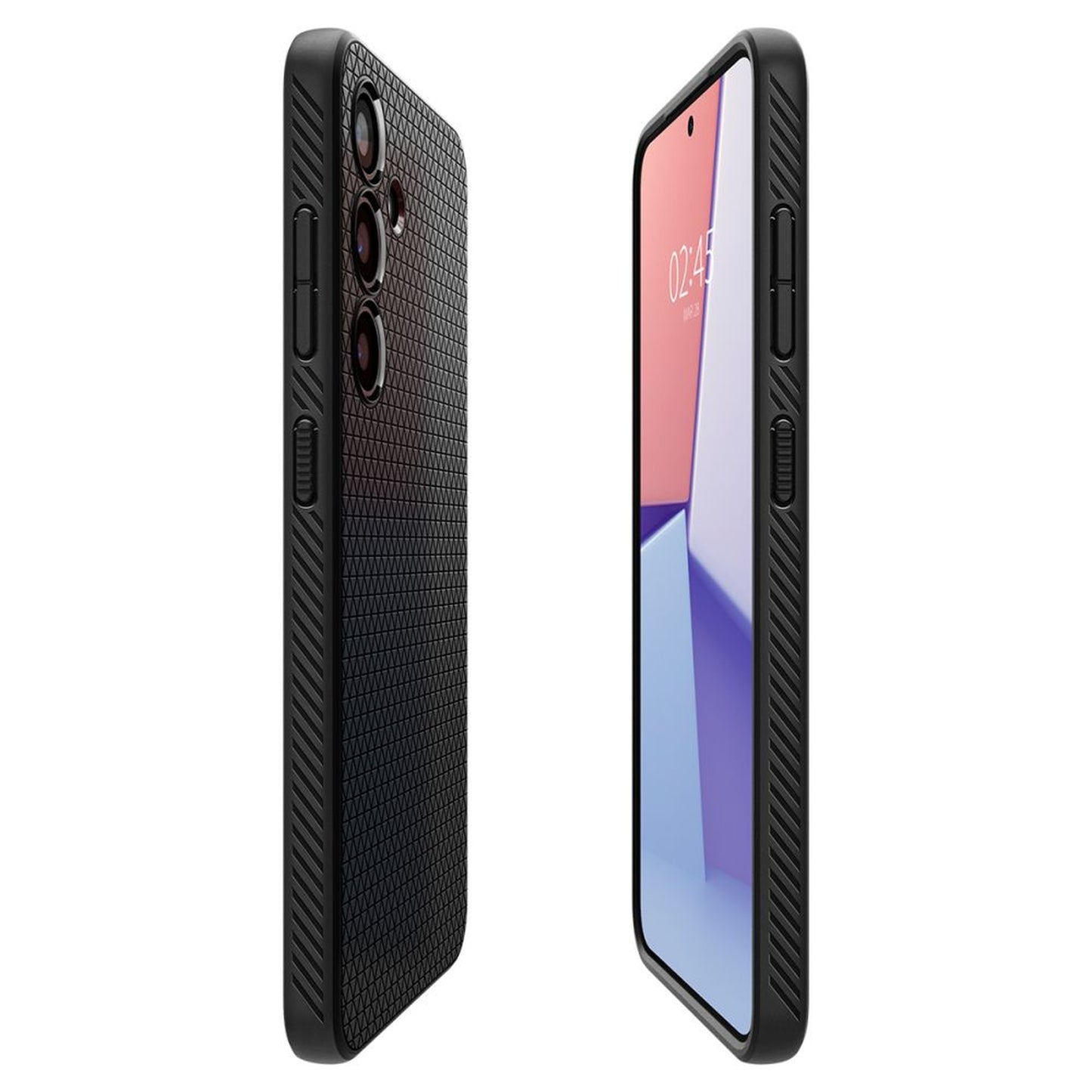 SPIGEN Case cover for Samsung Galaxy S24 Liquid Air - matte black – image 8