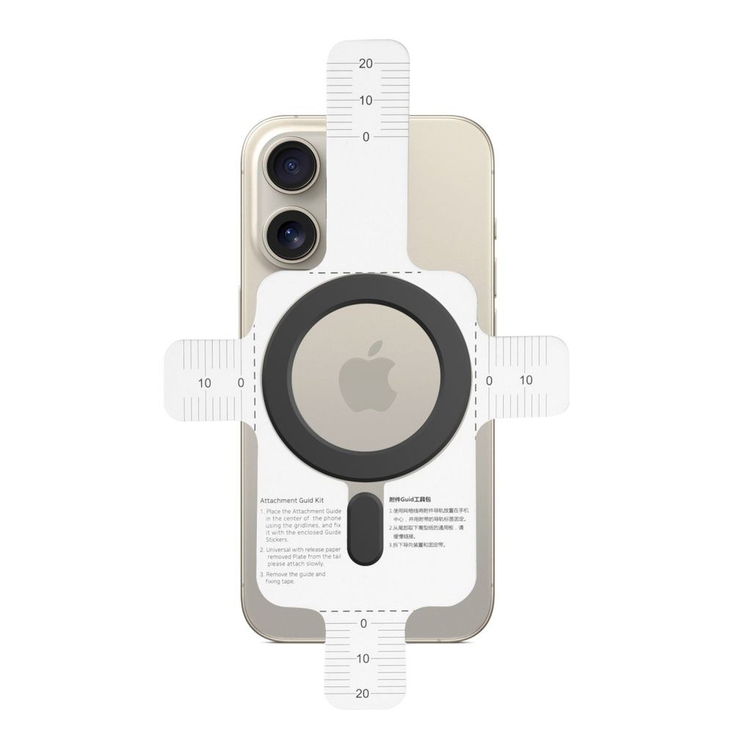 Tech-Protect Universal MagSafe magnetic ring for a smartphone - black – image 7