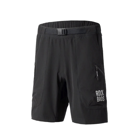 ROCKBROS Sports shorts with belt, size M - black