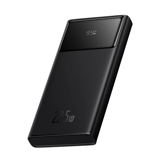 BASEUS Powerbank 10000mAh USB-A USB-C with display cable 22.5W - black
