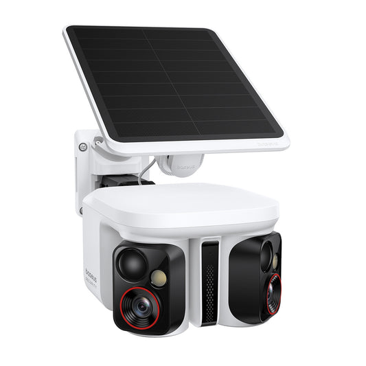 BASEUS Outdoor surveillance camera with 3K IP65 solar panel - white