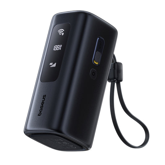 BASEUS Powerbank 20000mAh USB-A USB-C with Wi-Fi function 67W - black