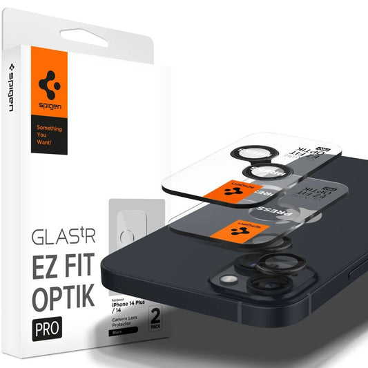 SPIGEN Camera cover for iPhone 14 / Plus / 15 / Plus black - 2 pcs.