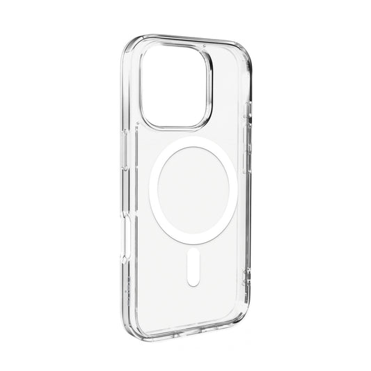 PURO Silicone case for iPhone 16 Pro Lite Mag MagSafe - transparent