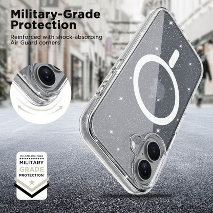 Tech-Protect Case cover for iPhone 16 FlexAir Hybrid MagSafe - transparent – image 4