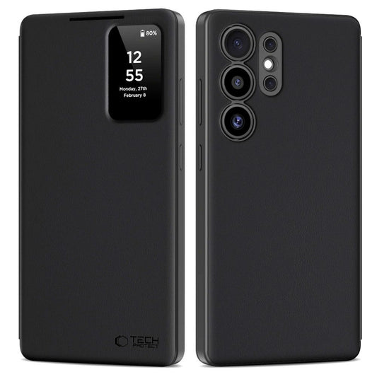 Tech-Protect Case cover for Samsung Galaxy S25 Ultra Smart Wallet - matte black