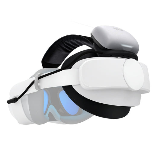 BOBOVR Head strap with battery for PICO 4 Ultra / Ultra Enterprise - white and black