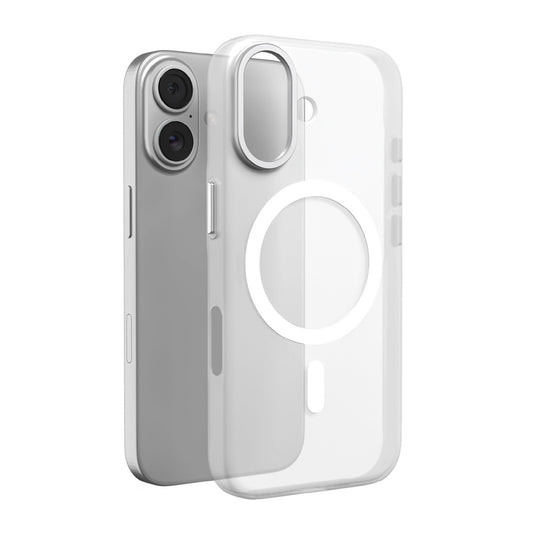 PURO Lightfeel MagSafe case for iPhone 17 - transparent white