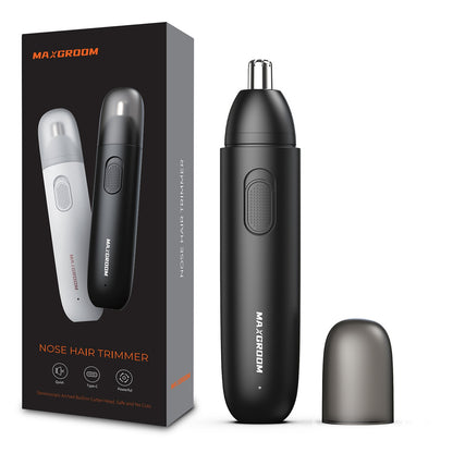 MAXGROOM USB-C nose, ear and eyebrow shaver - black – image 4