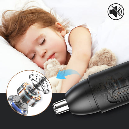 MAXGROOM USB-C nose, ear and eyebrow shaver - black – image 7