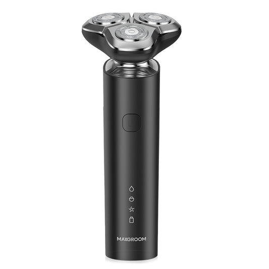 MAXGROOM Electric shaver trimmer 3in1 USB-C 600mAh IPX7 - black