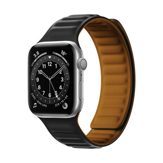 HURTEL Magnetic strap bracelet for Apple Watch 41 mm - black
