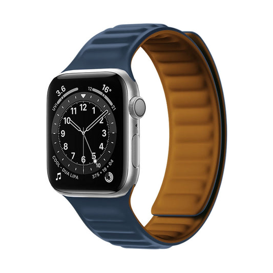 HURTEL Magnetic strap bracelet for Apple Watch 41 mm - blue