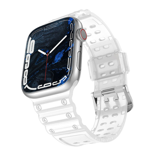 HURTEL Elastic strap for Apple Watch 38 / 40 / 41 mm - transparent