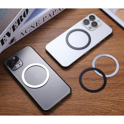 Tech-Protect Universal magnetic ring black silver - 2 pcs. – image 5