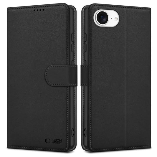Tech-Protect Case cover for iPhone 16e / 17e Wallet - matte black