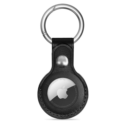 Tech-Protect Keychain case for Apple AirTag 1 / 2 NaturalFit locator - black