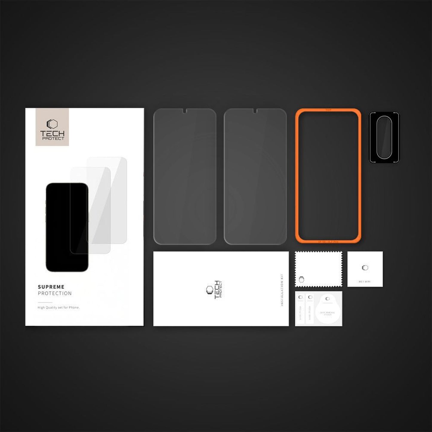 Tech-Protect Tempered glass for Samsung Galaxy A17 4G / 5G Supreme Easy - 3 pcs. – image 7