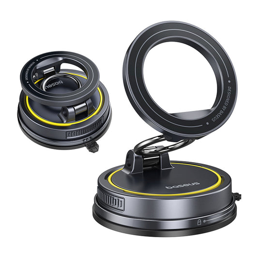 BASEUS Universal magnetic car holder for a smartphone - black