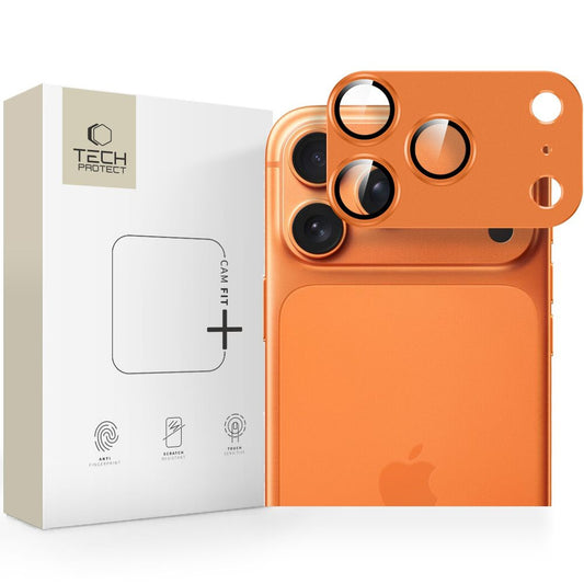 Tech-Protect Lens glass for iPhone 17 Pro Max Camfull Fit+ - orange