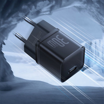 BASEUS USB-C EU GaN5S 30W wall charger - black – image 10