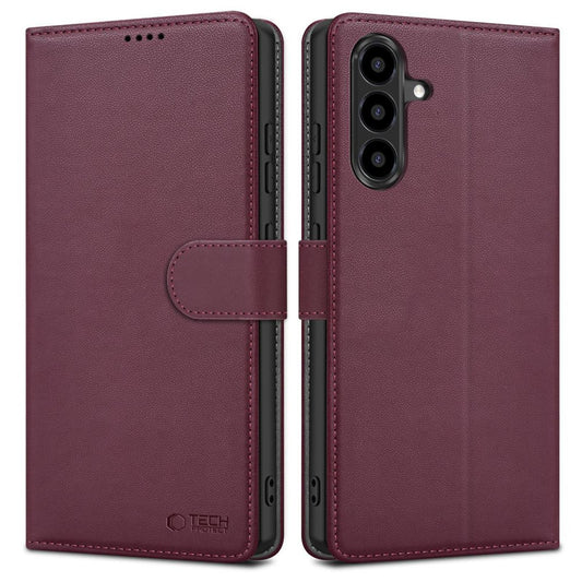 Tech-Protect Flip case for Samsung Galaxy A36 / A56 / A37 5G Wallet - burgundy