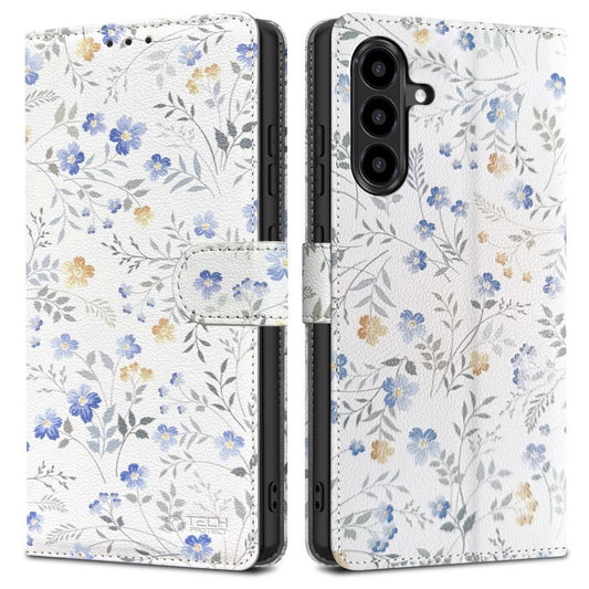 Tech-Protect Case cover for Samsung Galaxy A57 5G Wallet - colorful flowers