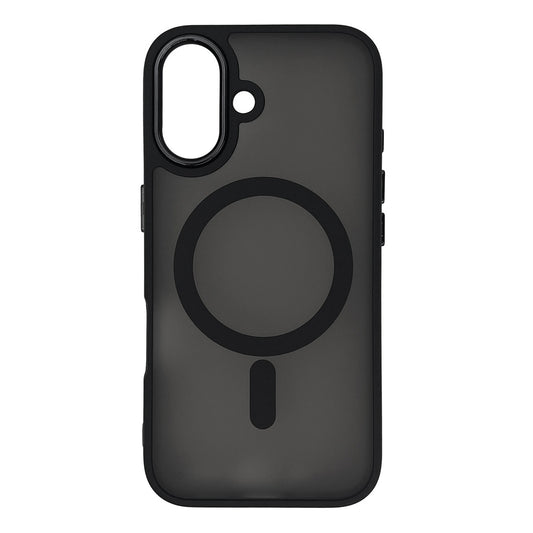 HURTEL Case cover for iPhone 16 Plus Magnetic Collection MagSafe - black