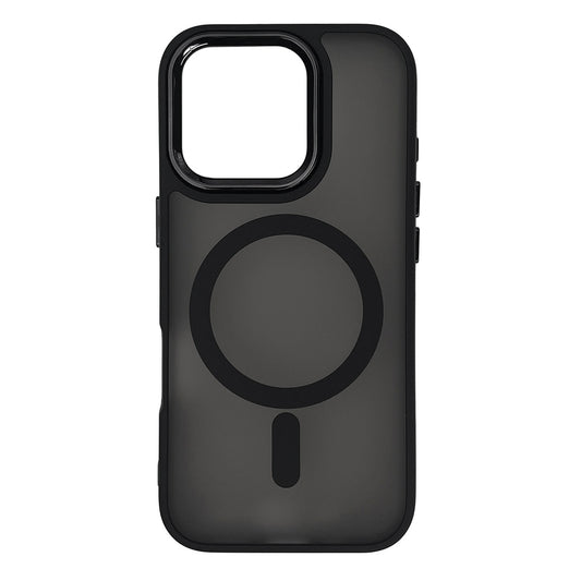 HURTEL Case cover for iPhone 16 Pro Max Magnetic Collection MagSafe - black
