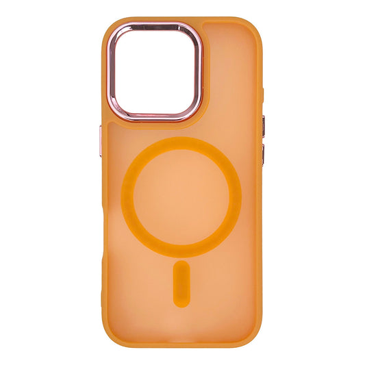 HURTEL Case cover for iPhone 16 Pro Max Magnetic Collection MagSafe - orange