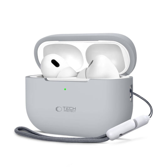 Tech-Protect Case cover for Apple AirPods Pro 1 / 2 Silicone - gray