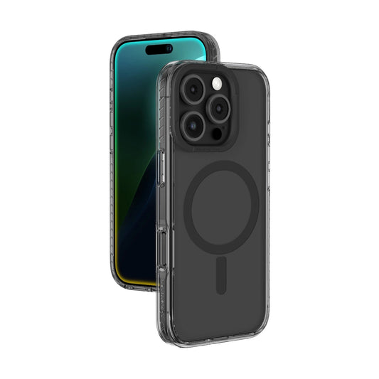 AmazingThing Silicone case with a magnetic ring for iPhone 16 Pro Titan Pro Mag Case - black