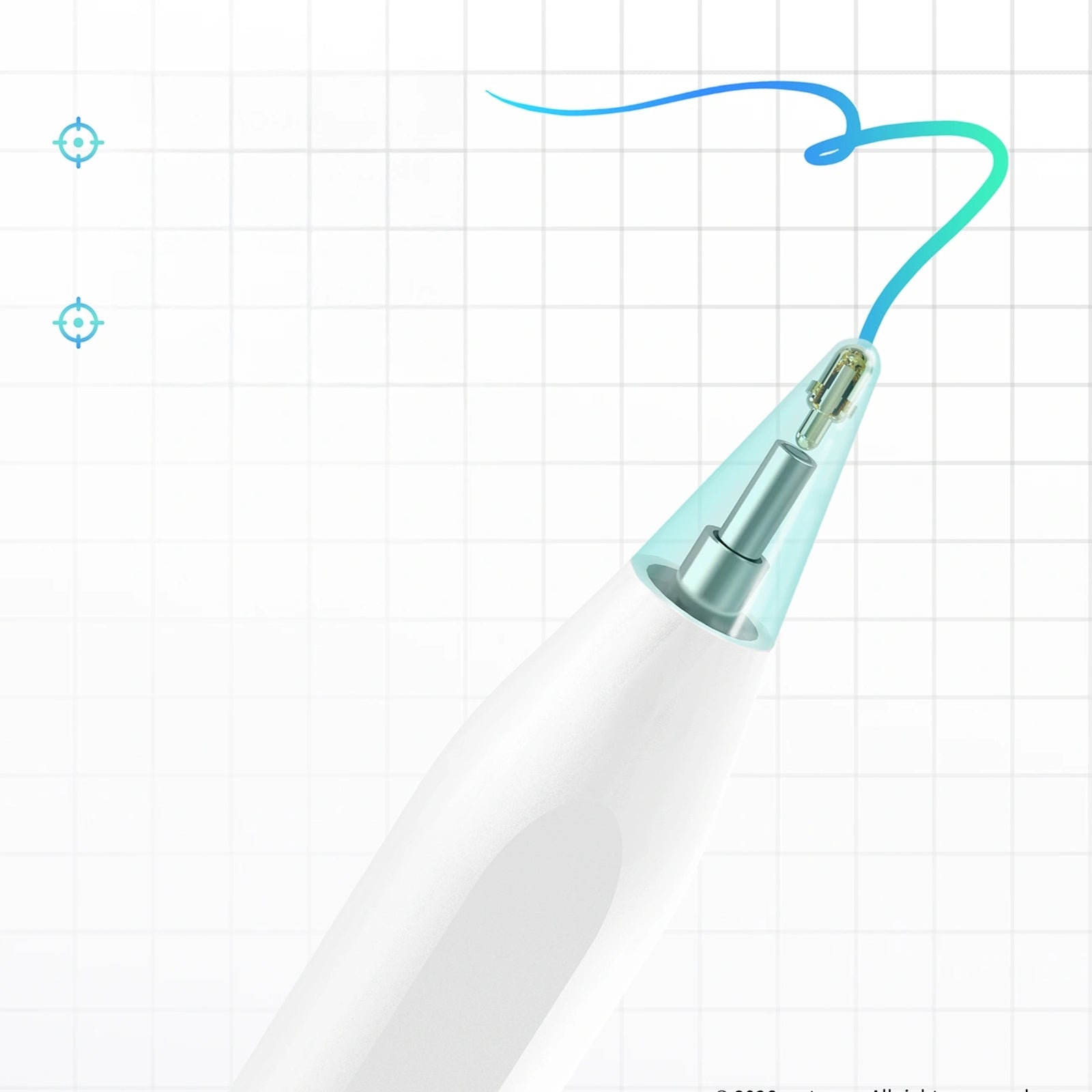 Metapen Stylus stylus for iPad Pencil A8 - white – image 6
