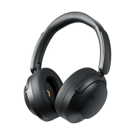 QCY Wireless on-ear headphones with LDAC and ANC noise reduction - black
