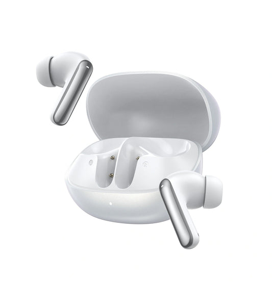 QCY Wireless in-ear headphones with ANC noise reduction - white