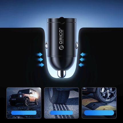 ORICO USB-C 30W car charger - black – image 10